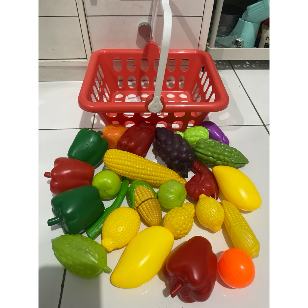 PESANAN mainan keranjang supermarket elc preloved