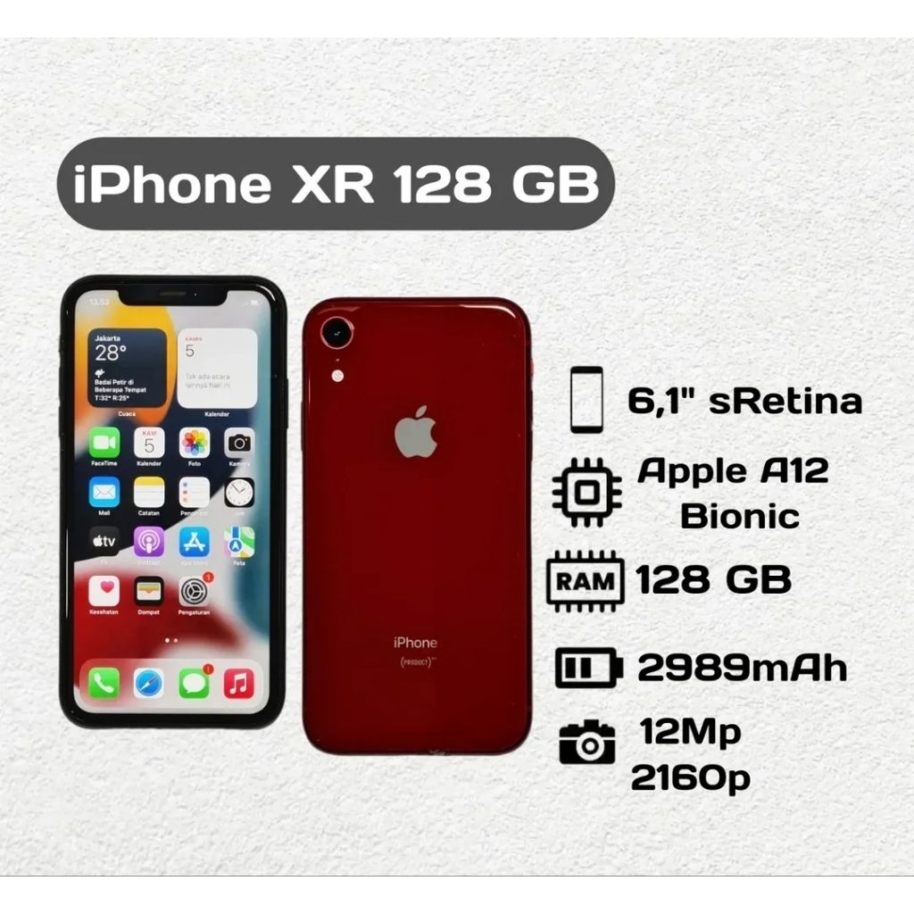 Apple iPhone XR Inter 128 GB Second