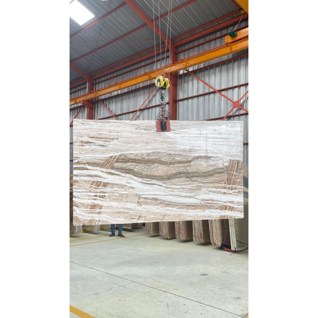 travertine onix marmer dinding lantai top table