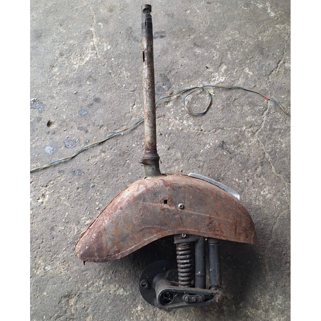 Fork Vespa Super copotan kaki 3