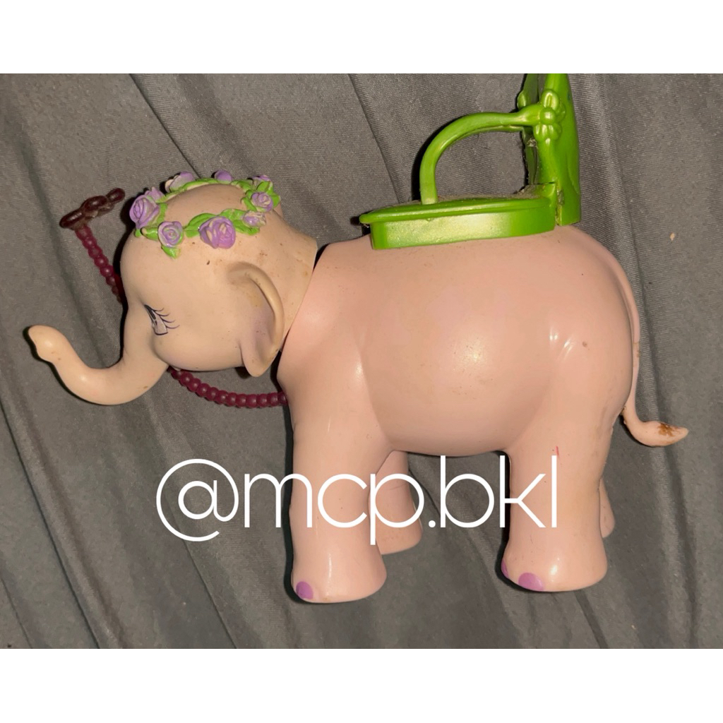 Barbie Gajah Tika dari seri Barbie Island Princess Preloved