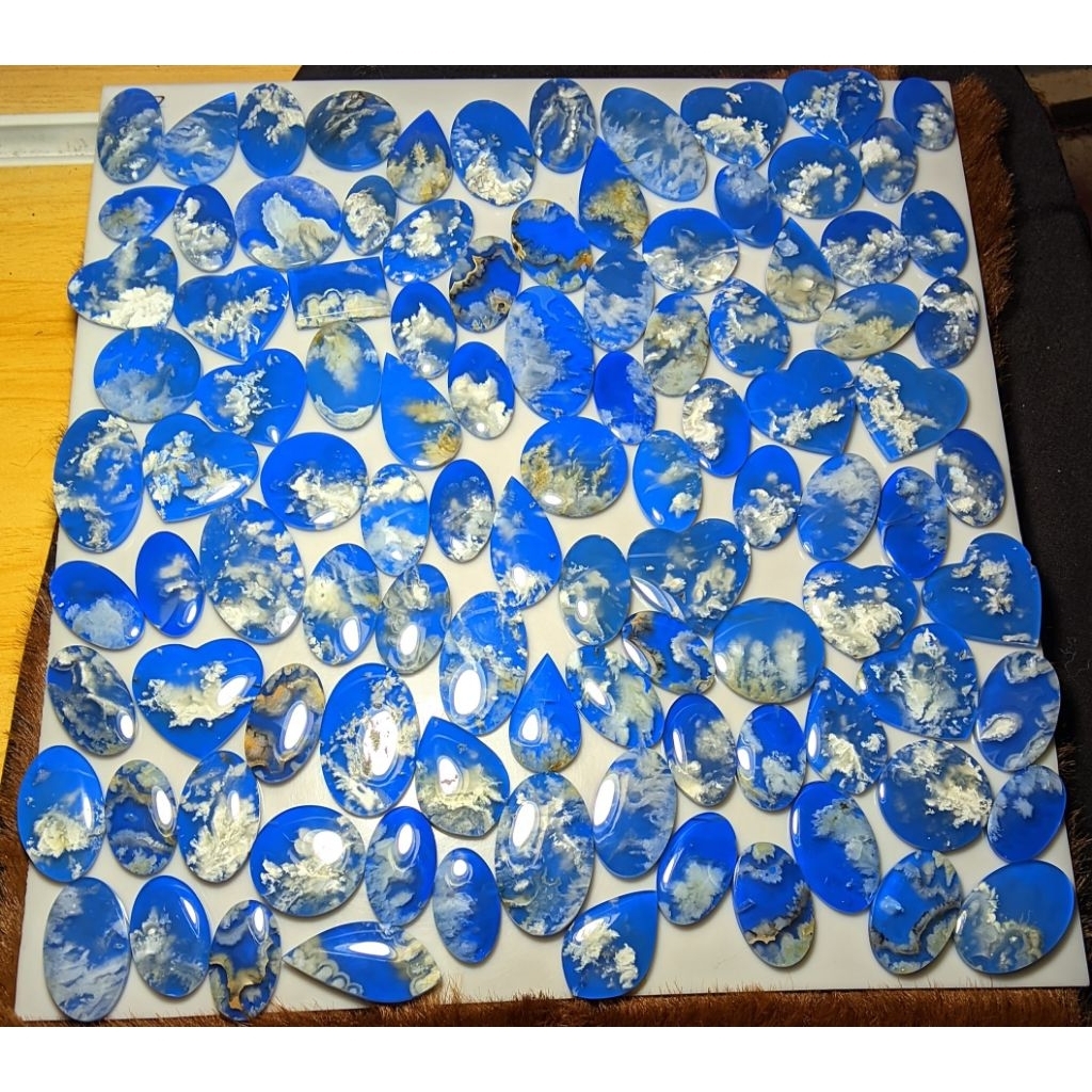 snow blue doublet paket 100pcs