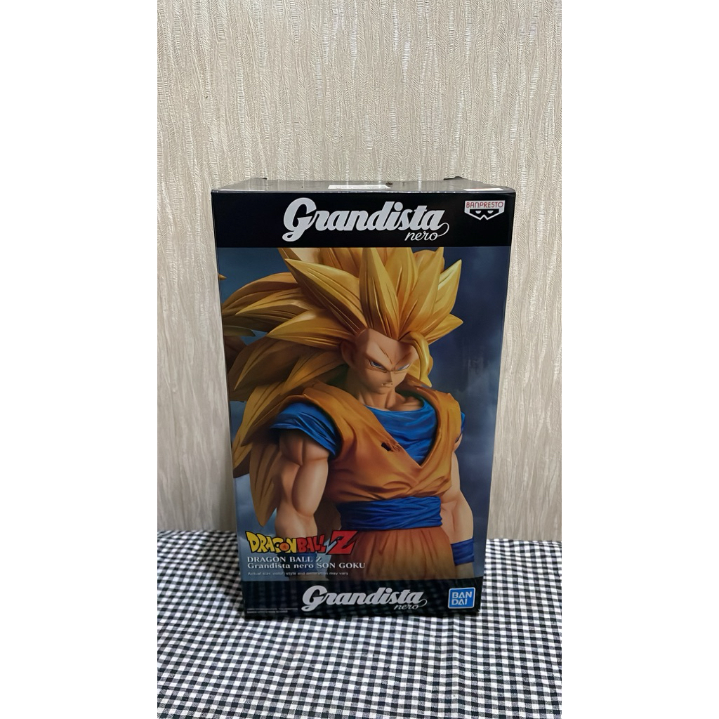 Grandista Dragon Ball SSJ3 Goku Very Rare Original Asver MISB New Segel