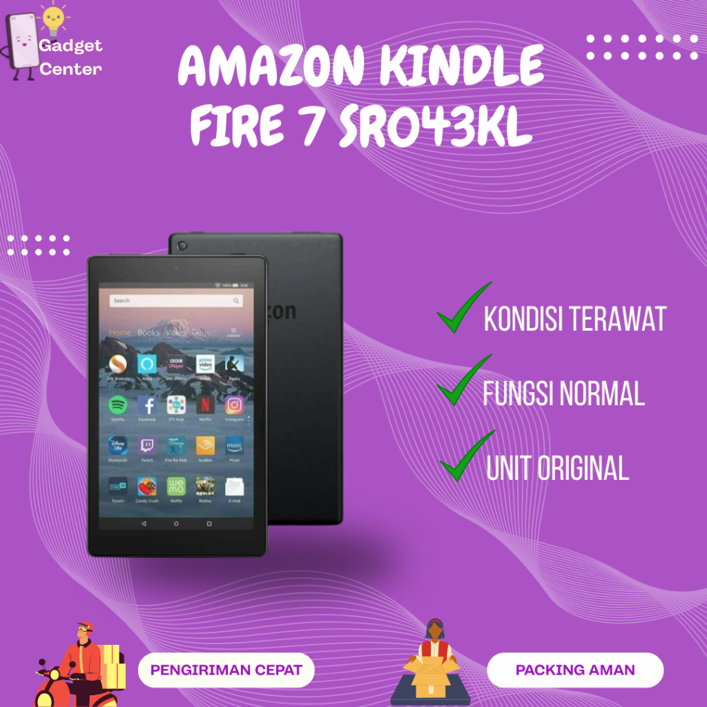 Amazon Kindle Fire 7 SR043KL 7th Generation 7.0" Second | GADGET CENTER