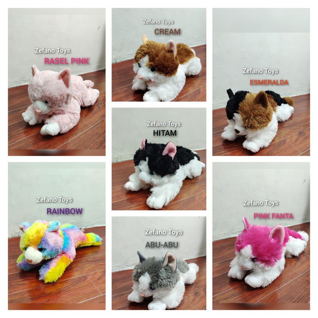 Boneka LYING CAT LUCU (S)