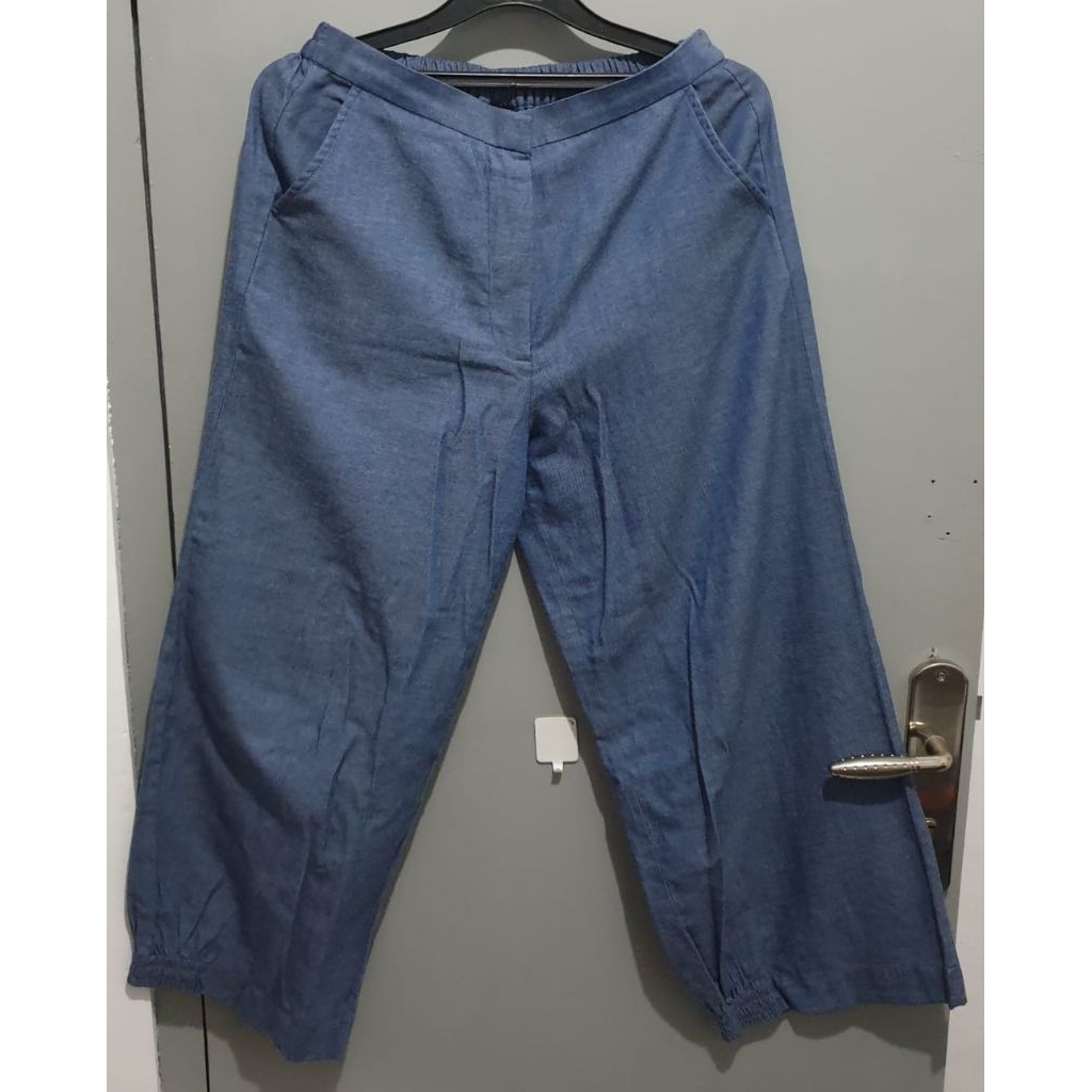 Preloved celana kulot jeans