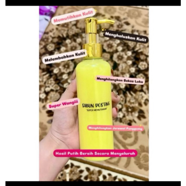 SABUN WHITENING PEMUTIH BADAN BY NL