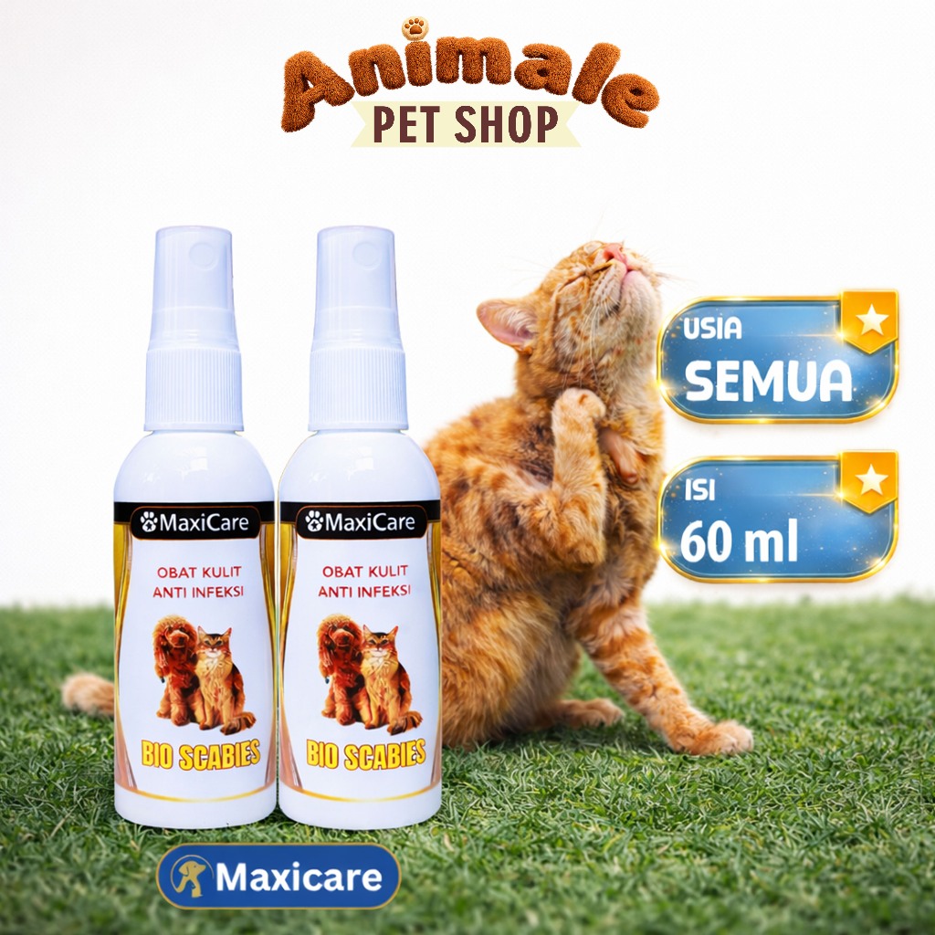 OBAT JAMUR KUCING ANJING / OBAT SCABIES KUCING ANJING / OBAT BULU KUCING ANJING SCABIES KUCING ANJIN