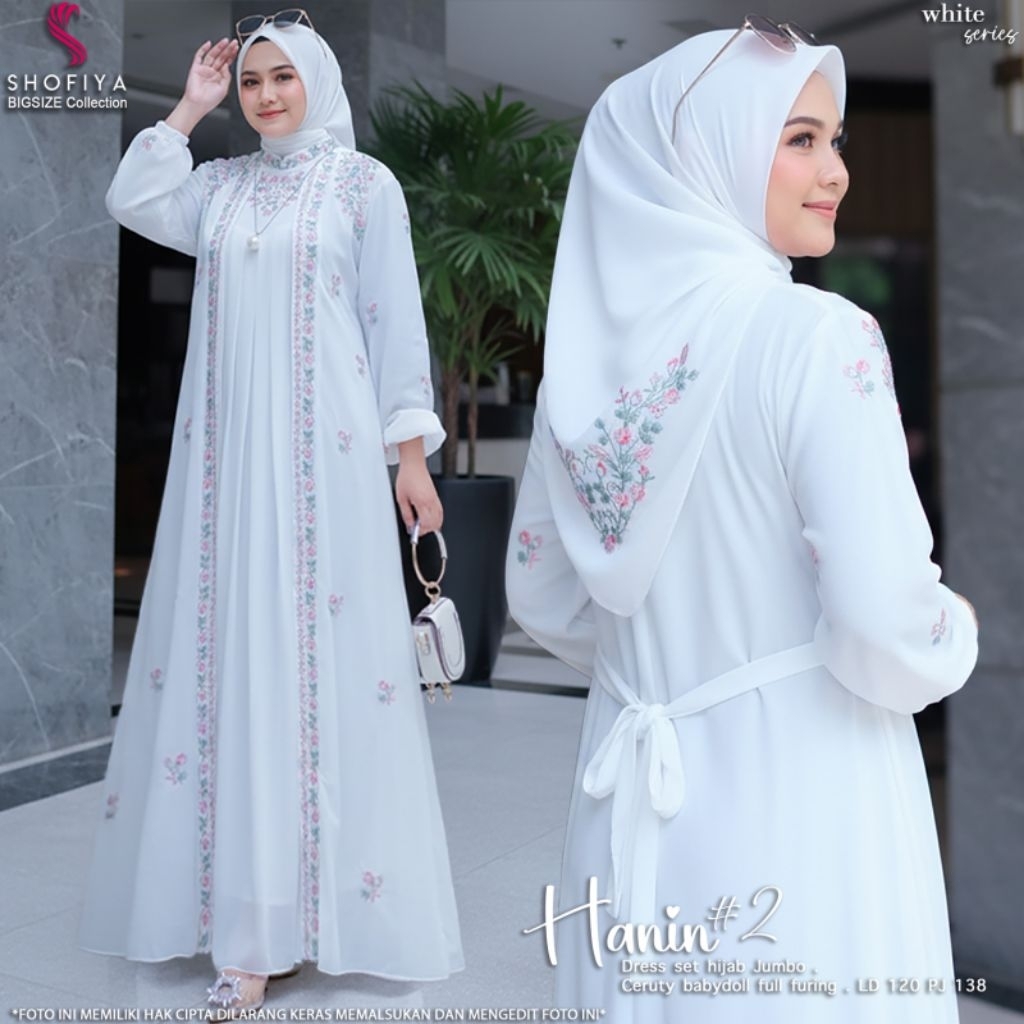 HANIN DRESS SET HIJAB BY SHOFIYA