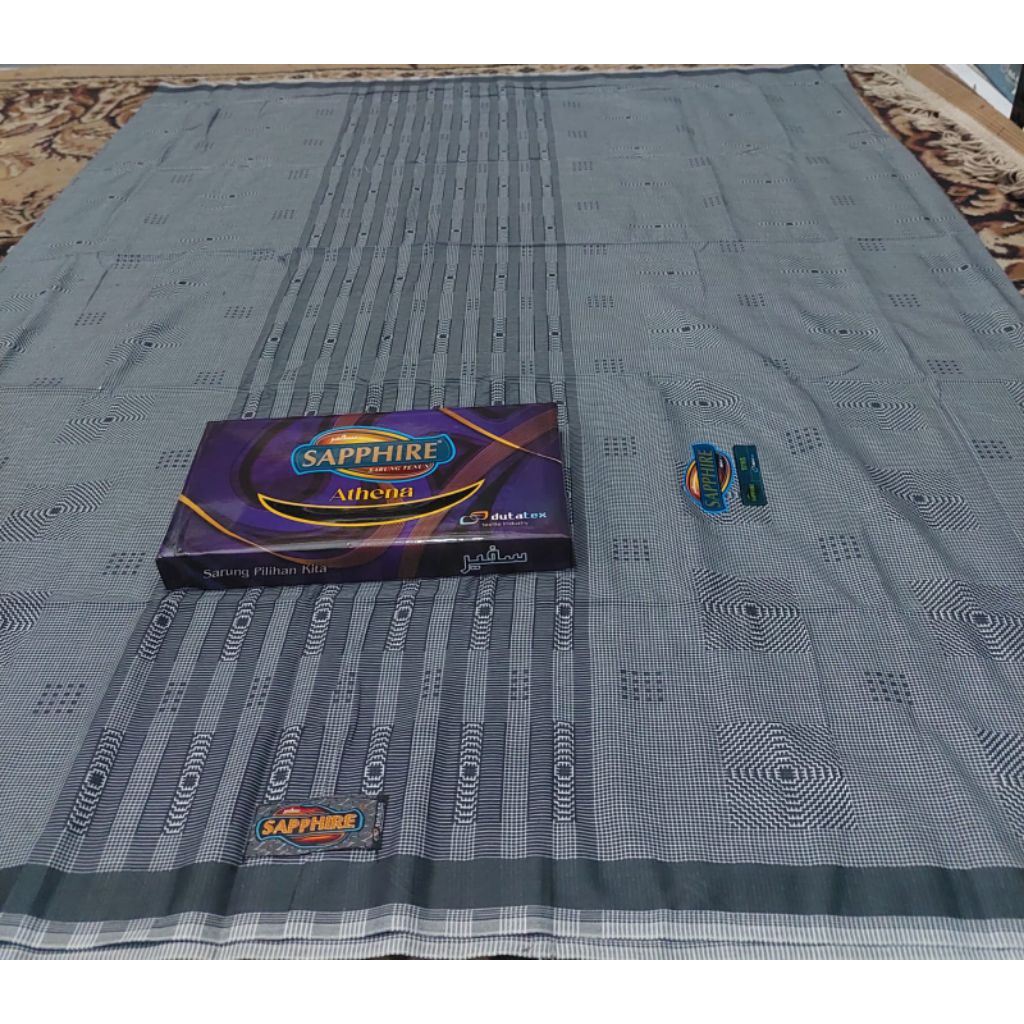 Sarung sapphire motif tetris,mozaik,pwd terbaru