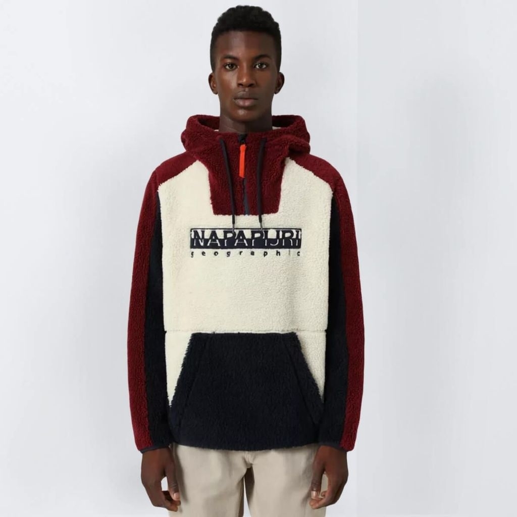 JAKET OUTDOOR  NAPAPIJRI TEIDE 3 FLEECE HOODIE