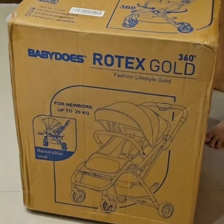 new babydoes rotex gold 360 black