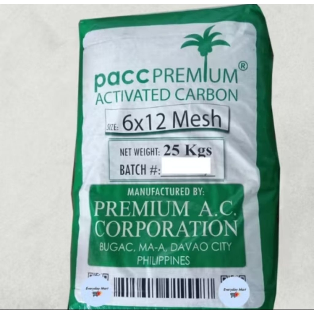 Karbon Aktif Lodine 1200  Davao premium eceran 1 kg/ Activated Carbon Davao premium Tambang Emas