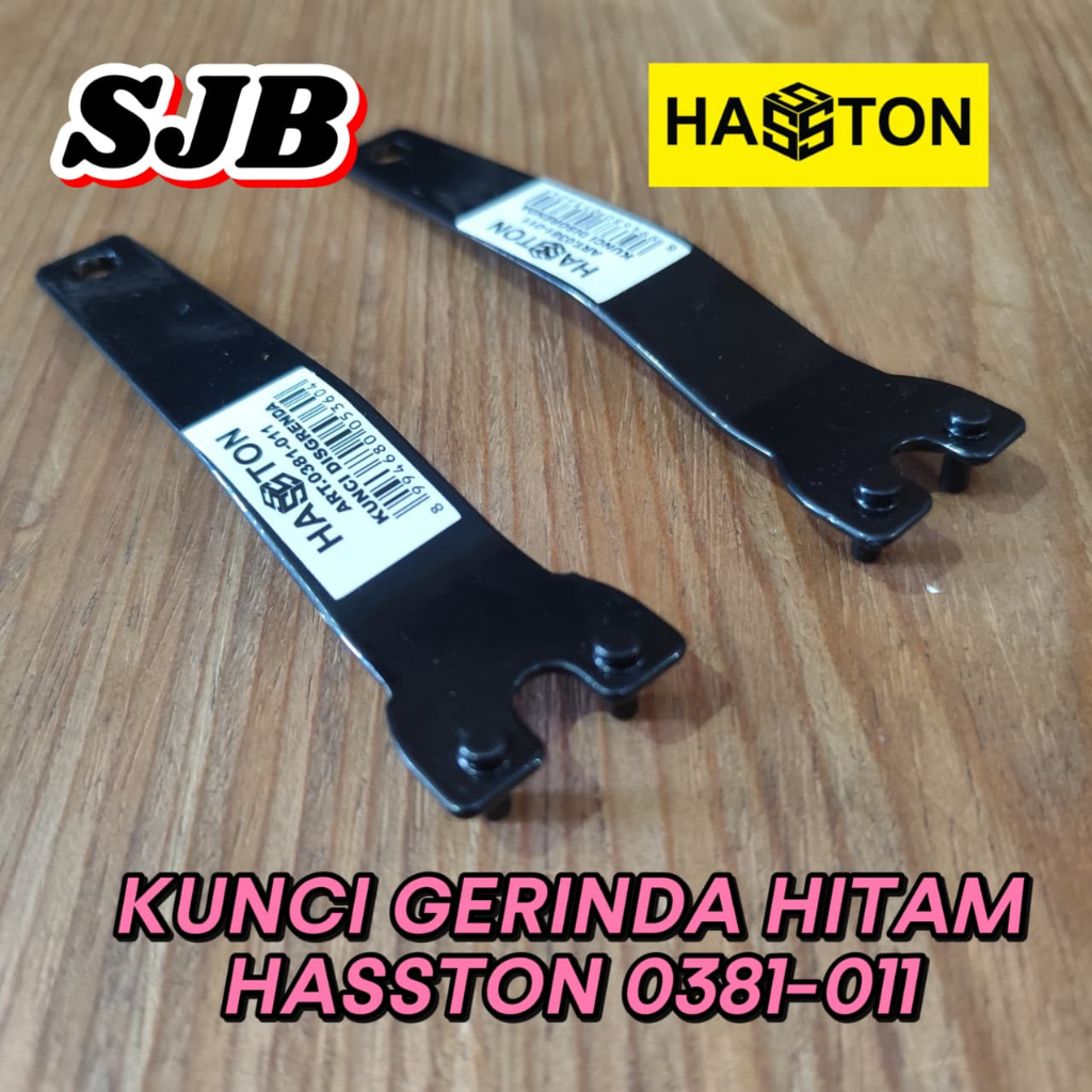 KUNCI GERINDA HITAM HASSTON 0381-011 (PER PCS | ORIGINAL HASSTON, KUAT & PRESISI)