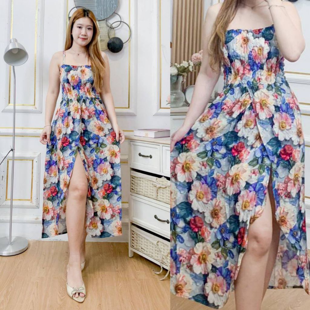 Sandra daster bali / daster rayon tali satu / daster kerut / homedress / baju tidur wanita