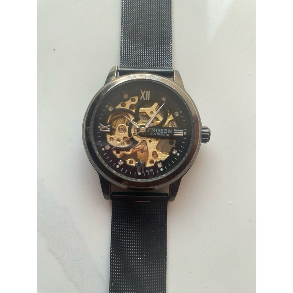 FNGEEN jam automatic, hidup, perlu servis ringan BACA DESKRIPSI