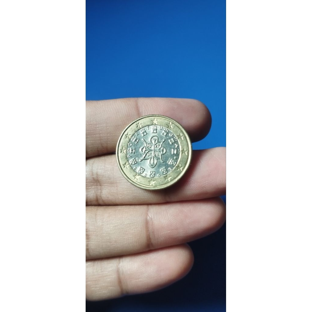 Koin 1 Euro Portugal