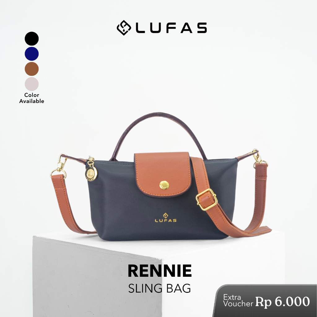 [Rennie Bag] LUFAS Tas Jinjing / Tas Selempang Wanita / Sling Bag Wanita Elegan