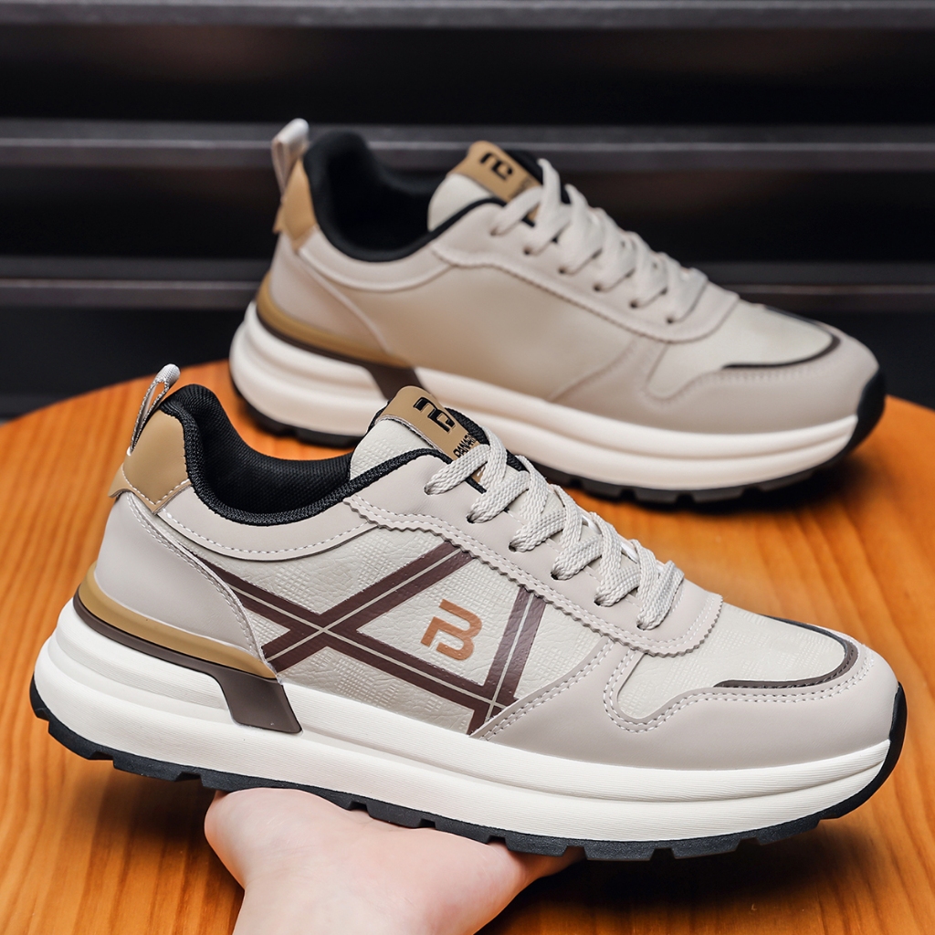 PANARYBODY Sepatu Sneakers Pria Premium Desain Elegan & Modern, Nyaman Seharian  QNA2523