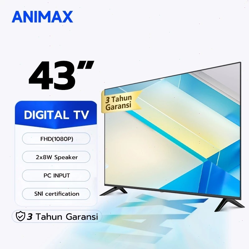 Animax TV Digital 43 inch Smart TV Android