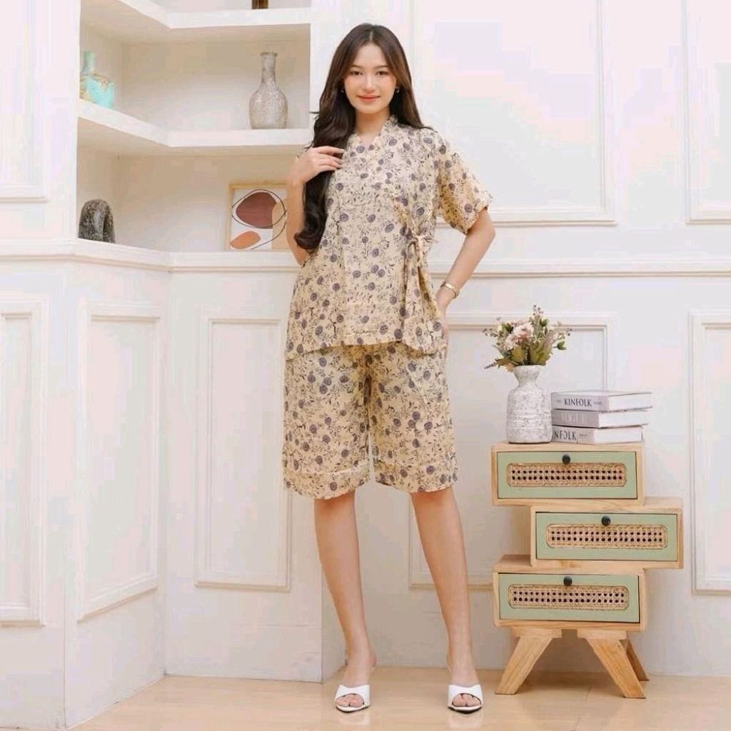 Kimono Hotpant Baju Tidur Wanita Dewasa