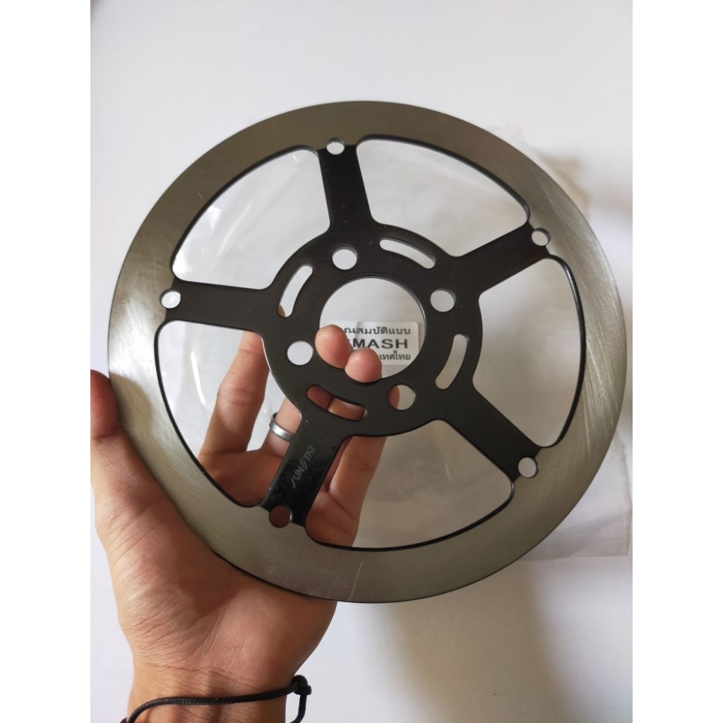 [COD] Disc Piringan Cakram Buta 220mm Lubang 4 Motor SMASH Cakram Bubut Buta 220mm