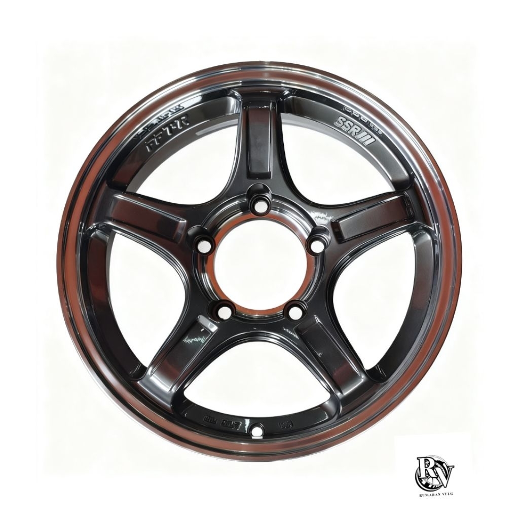 Velg Original SSR DEVIDE X03J Ring16x5,5 Lobang. 5 Pcd. 139,7 Offset.0