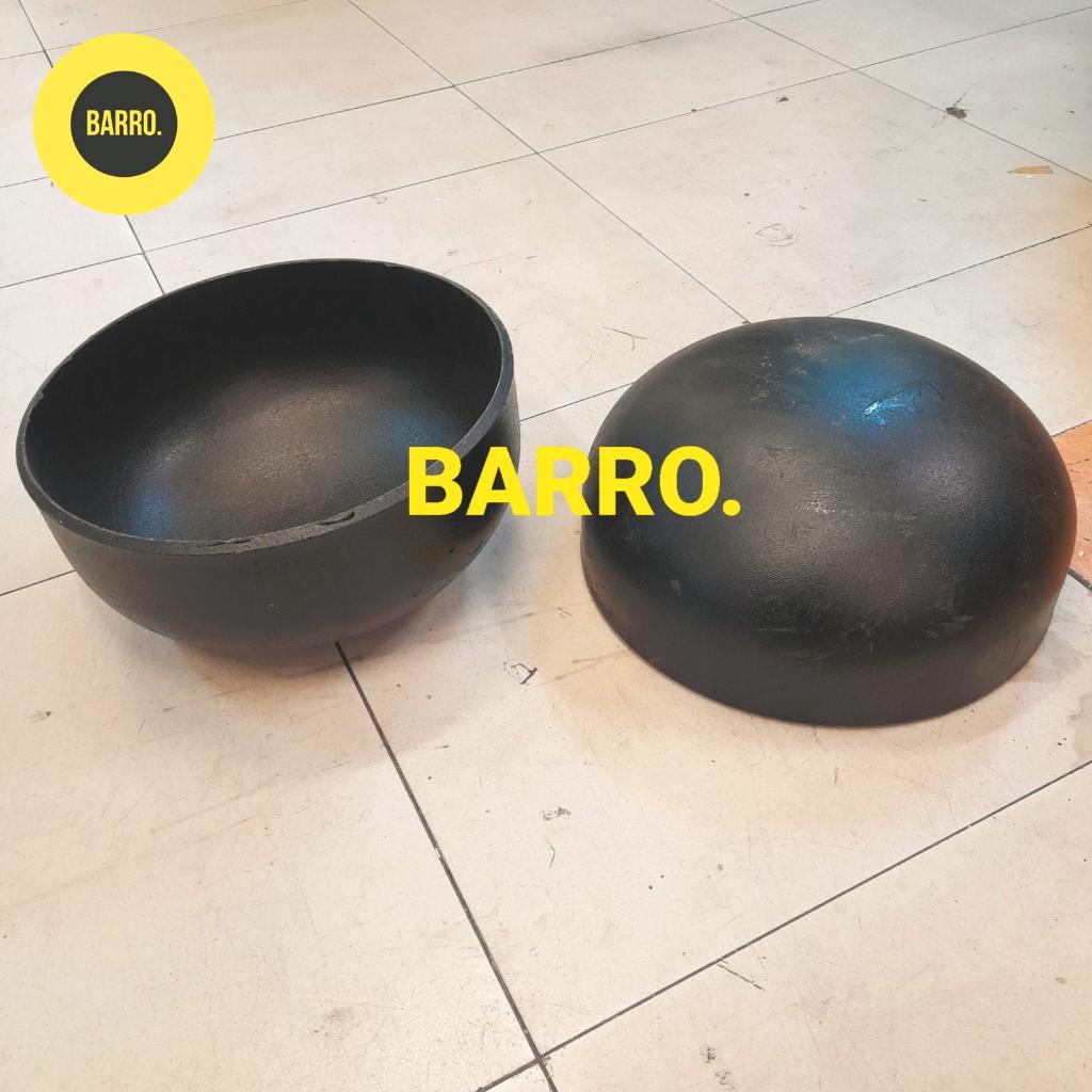 Dop Las Besi SGP 10" Inch DN 250 / Cap Besi SGP Tutup Pipa