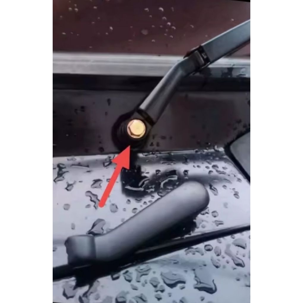 mur topi baut tangkai wiper wiper toyota kijang super grand rover dan kijang kapsul
