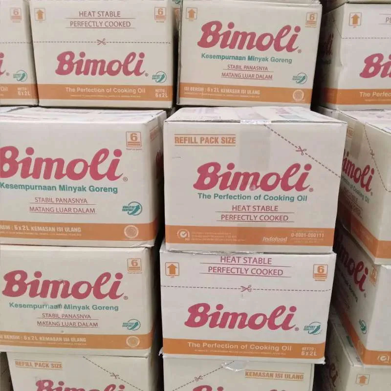 BIMOLI MINYAK GORENG BOTOL KEMASAN 2 LITER 1 CTN 6 BOTOL