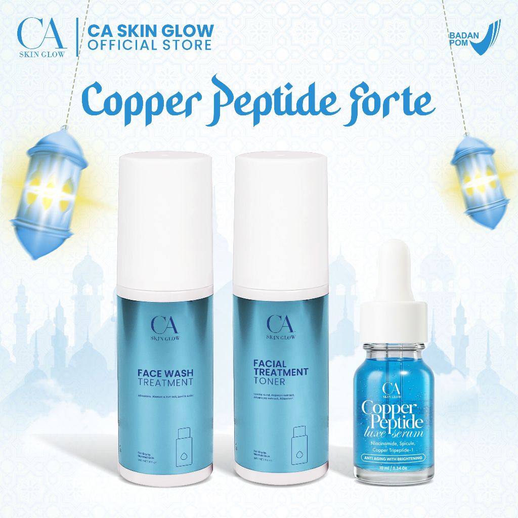 Paket Copper Peptide Forte isi 3 CA SKIN GLOW