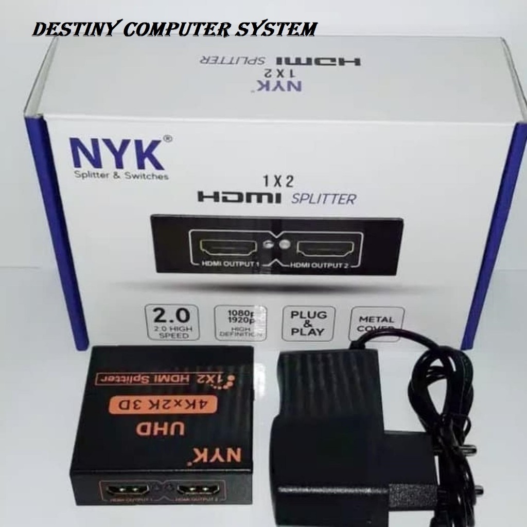 HDMI Spliter 2Port NYK / HDMI Spliter 2Port NYK