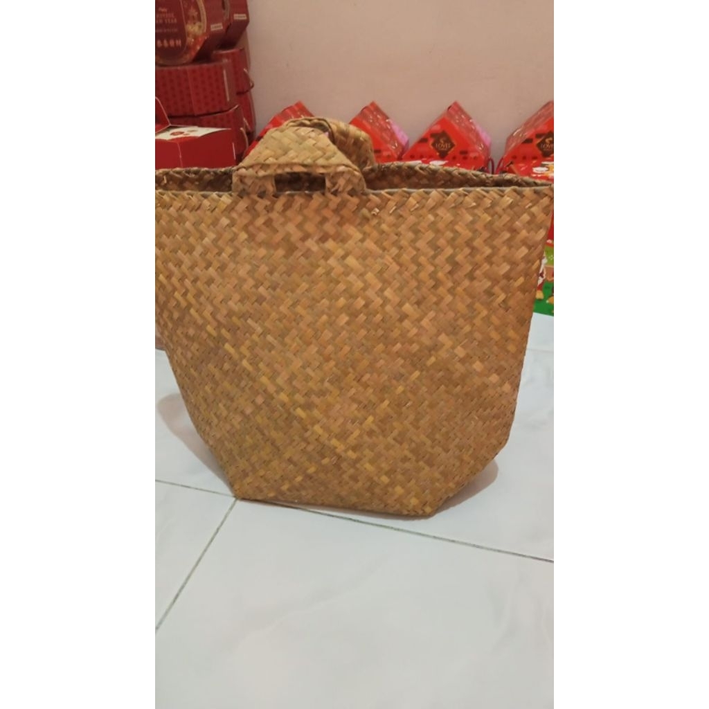 bisa (COD) bakul purun size XL Khas Kalimantan