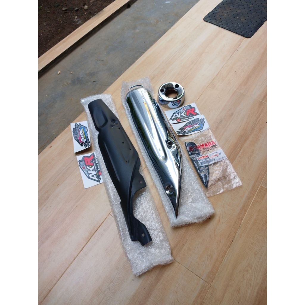 TAMENG KNALPOT PEREDAM COVER KNALPOT PEREDAM RX-KING ORIGINAL 99% MIRIP ORI