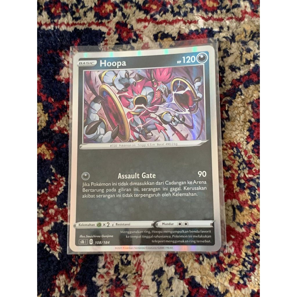 Hoopa Pokemon Indonesia 108/184
