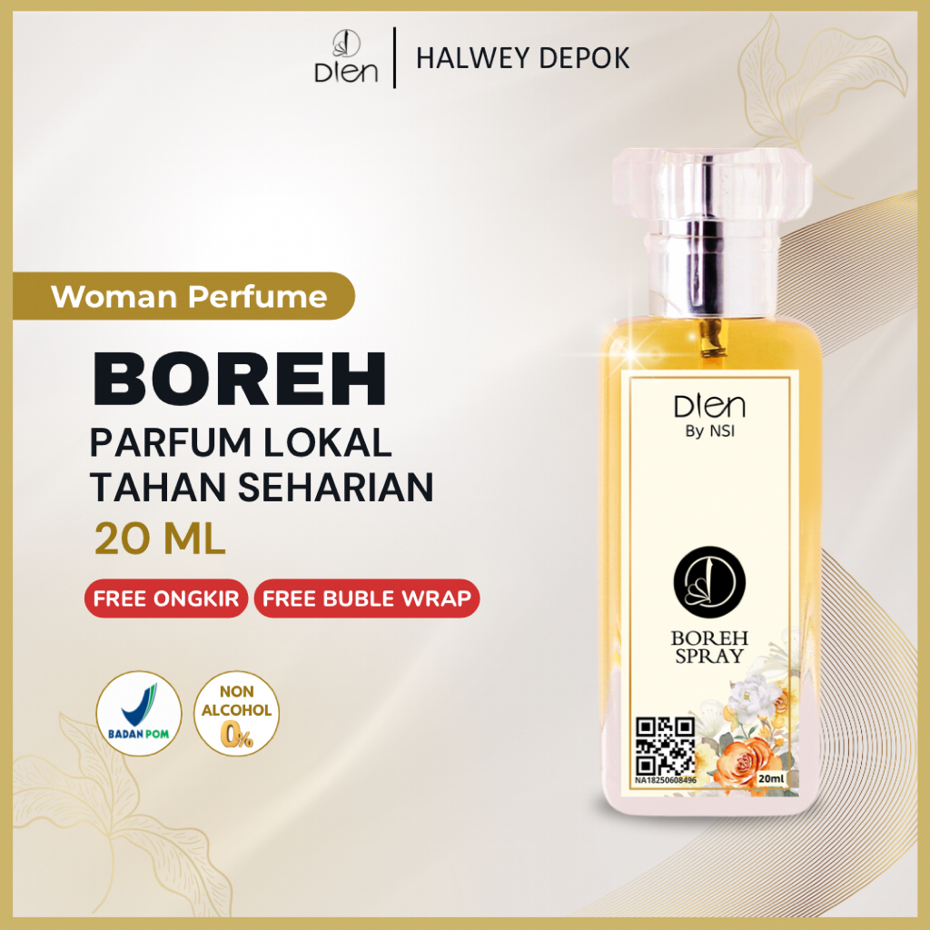 DIEN Boreh Pengantin Dien Parfum Pengantin Parfum Spray & Oles Halal BPOM Tahan lama