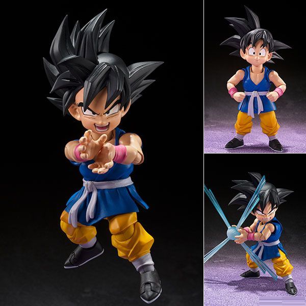 ORIGINAL DRAGON BALL GT SHF S.H.Figuarts Son Goku Kid , NEW & VERY RARE
