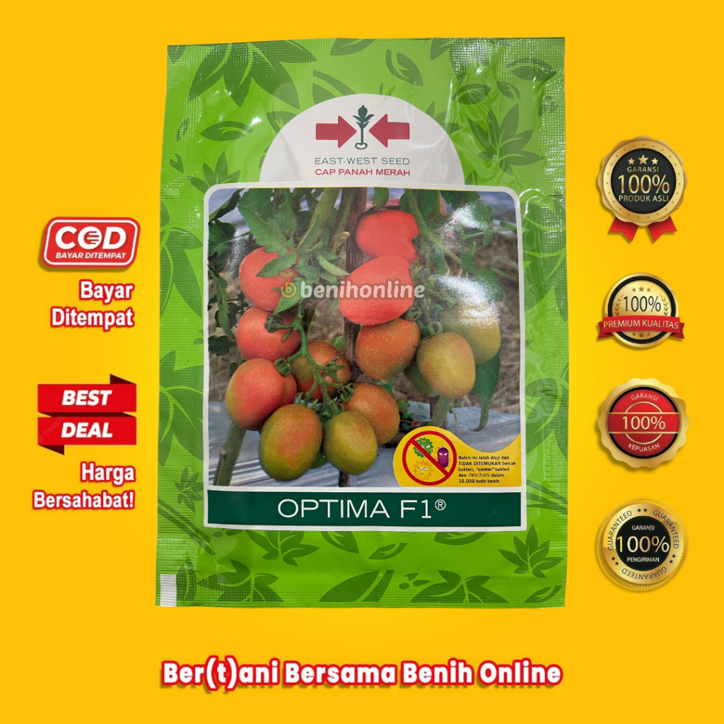 BENIH TOMAT OPTIMA F1 5GR - Cap Panah Merah