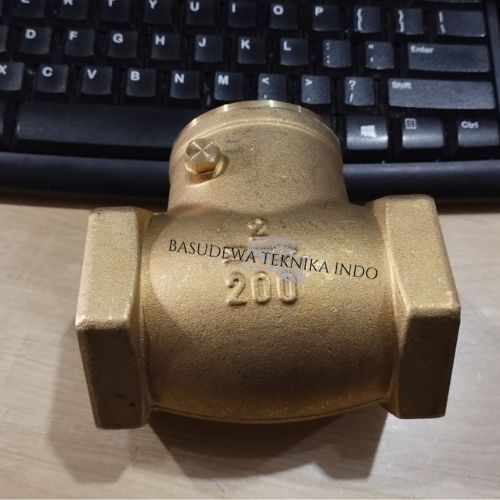 HQ CHECK VALVE KUNINGAN 2" / KLEP TABOK 2 INCH HQ