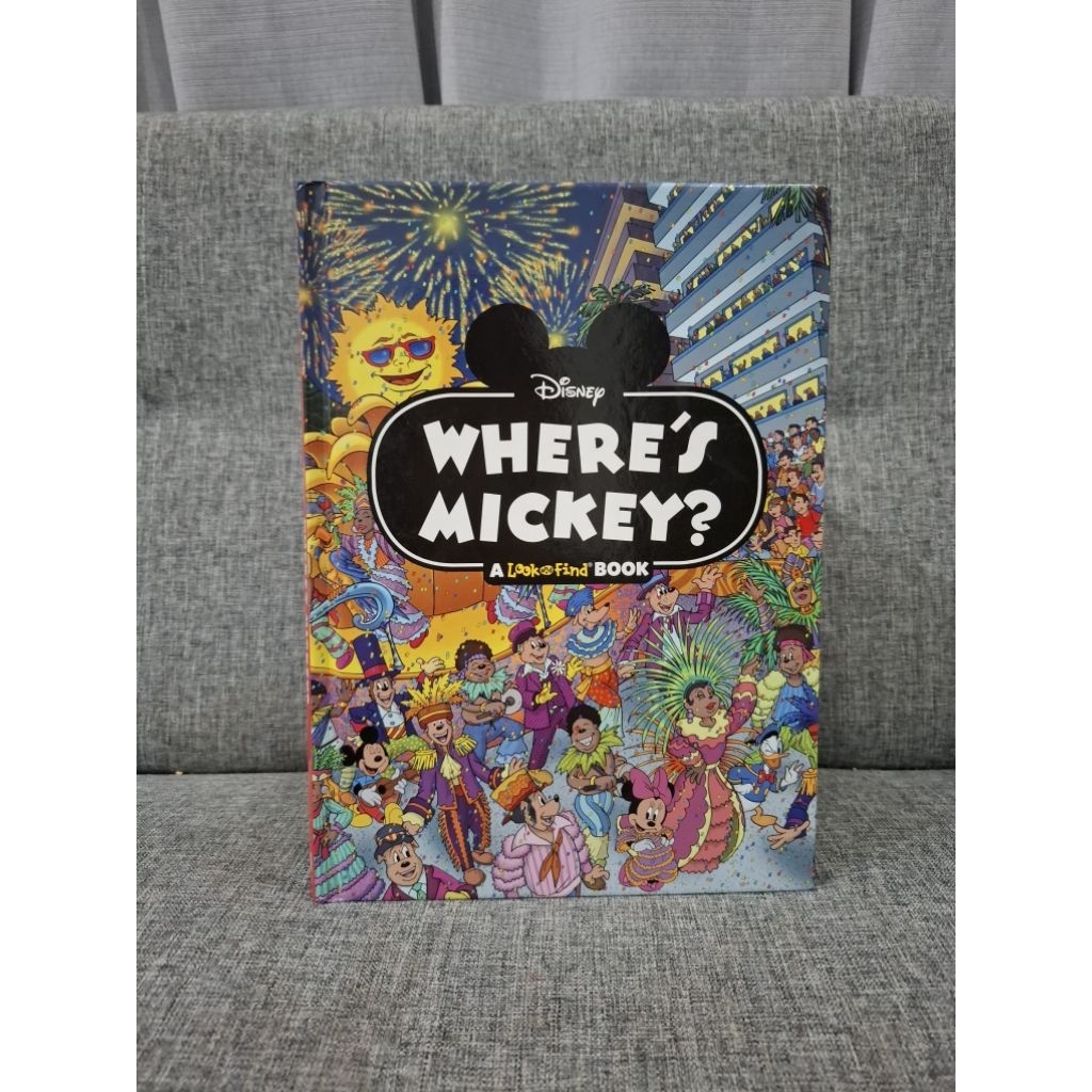 Where's Mickey ? - A Look And Find Book - Original