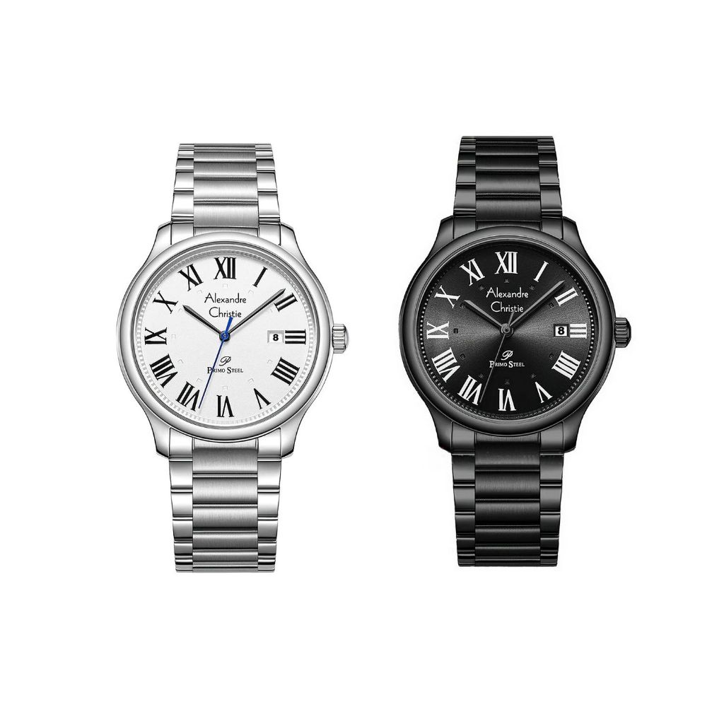 Alexandre Christie Primo Steel 1042MDF Jam Tangan Pria