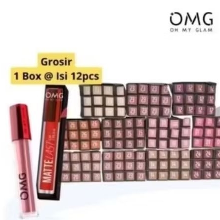 omg oh my glam lip cream grosir paket usaha lebih murah lip cream omg murah
