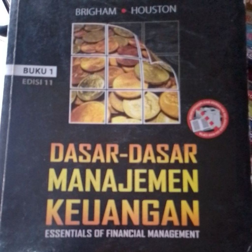 buku bekas original dasar dasar manajemen keuangan Brigham Houston