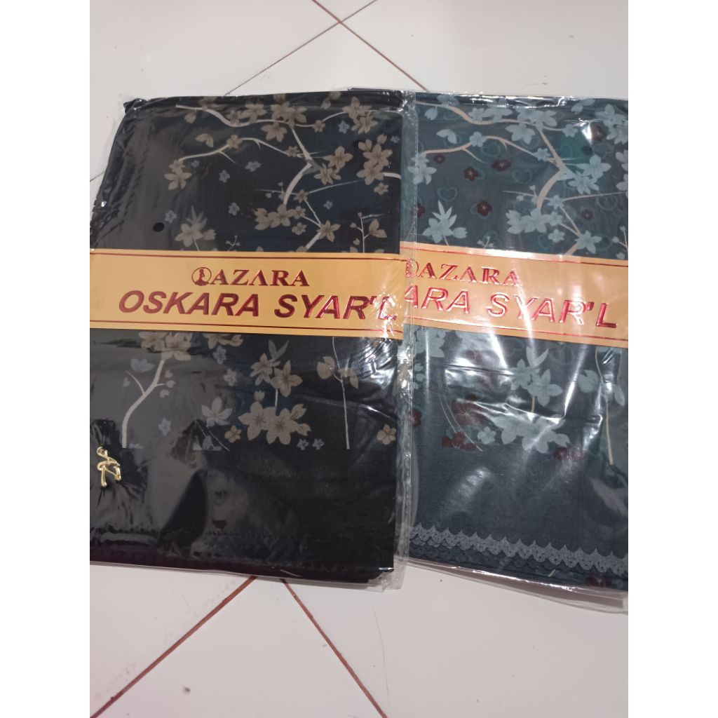 Jilbab Azara Oskara Syar'i 130x130cm Hijab Segi Empat