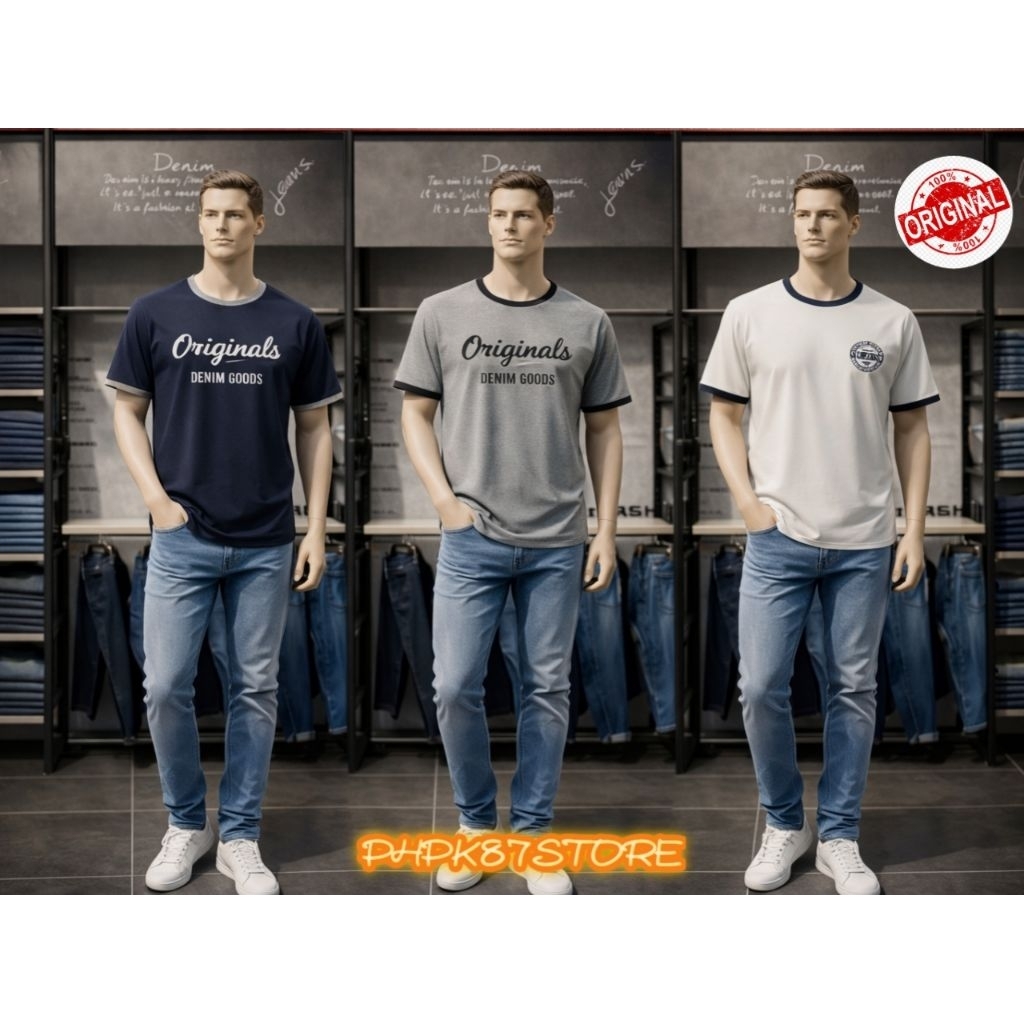 T-SHIRT PRIA ORIGINAL CDL  JEANS