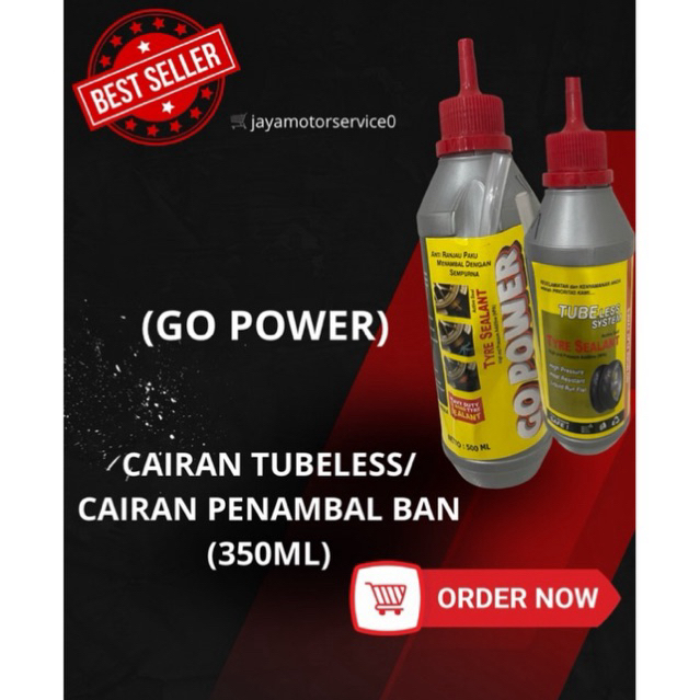 Cairan Ban Tubeles Go Power 500ml / CAIRAN TUBLES