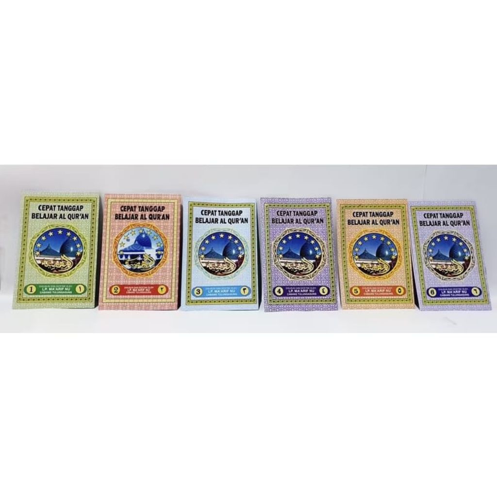An Nahdliyah Jilid 1,2,3,4,5,6 Cepat tanggap belajar membaca Al-qur'an / An-Nahdliyah