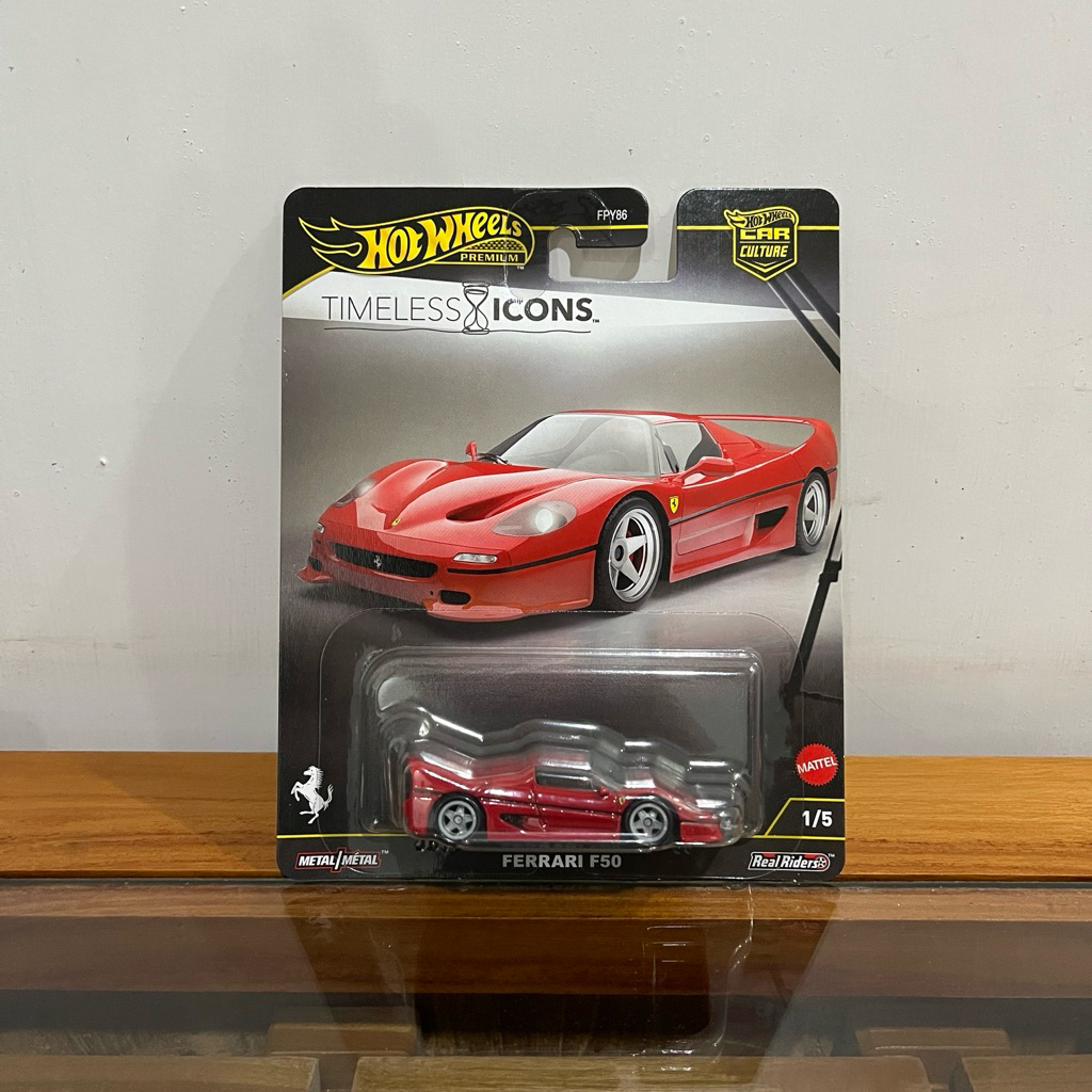 Hotwheels Premium Ferrari F50 Timeless Icons