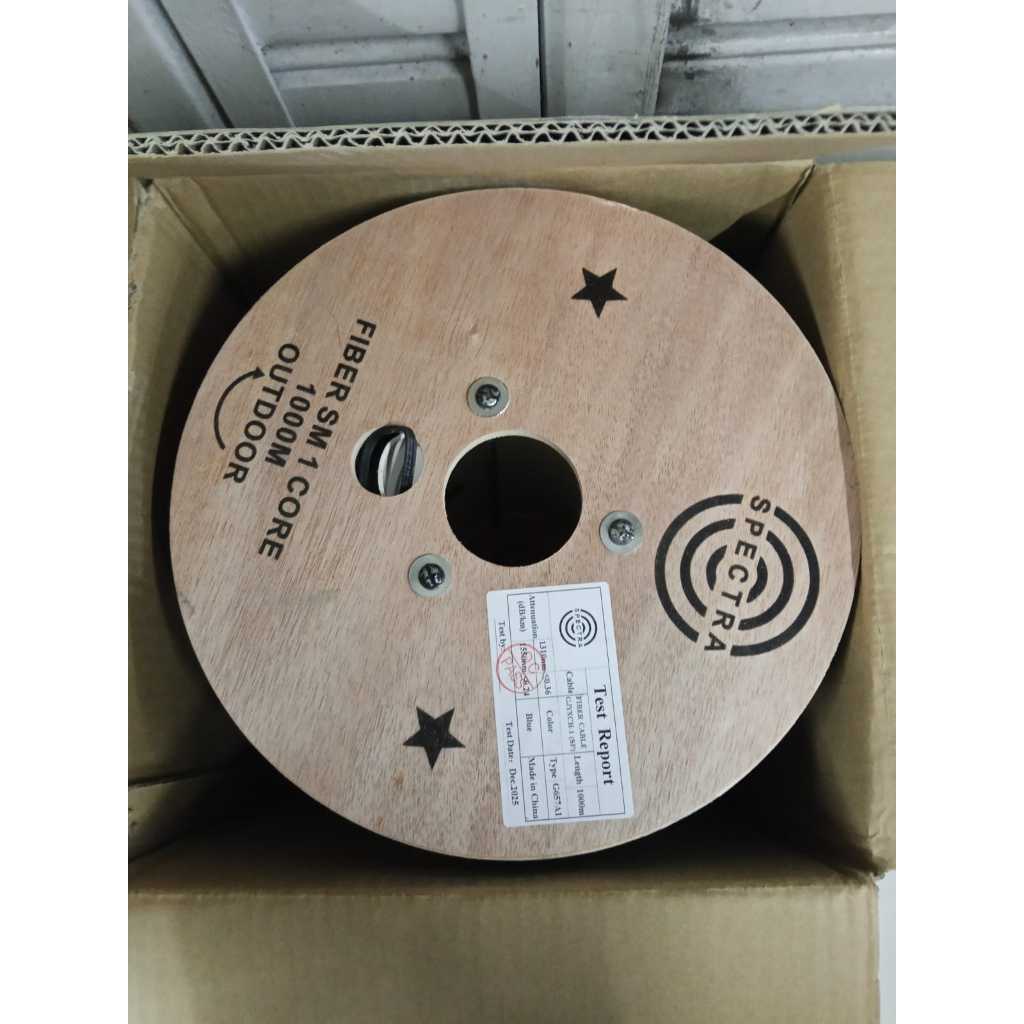 KABEL FIBER OPTIC 1 CORE - 1000 METER OUTDOOR SPECTRA / KABEL FO 1 CORE SPECTRA 1000M