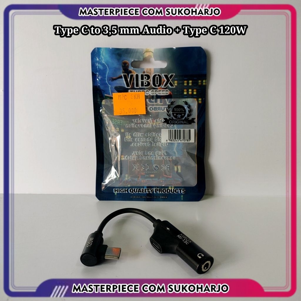 Type C to 3,5 mm Audio Converter/ Cable Converter USB C to Jack Audio